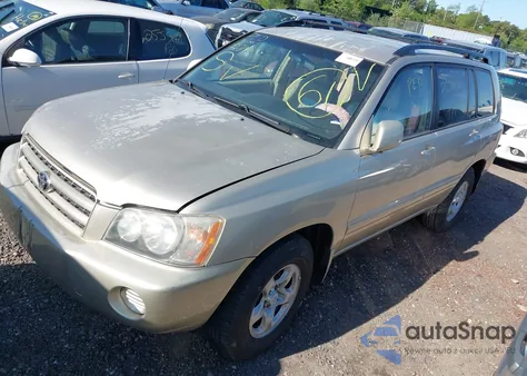2001 Toyota Highlander from USA, damaged, VIN JTEGD21A910008083